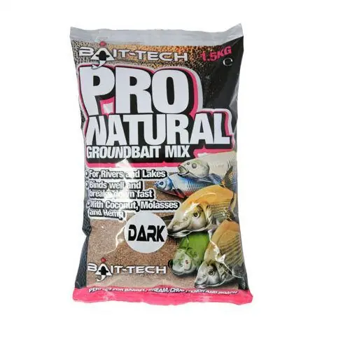 Nada Bait-Tech Pro Natural Dark 1,5kg Retur ușor