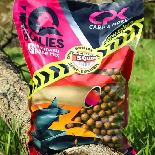 Boilies CPK IQ Semisolubile Usturoi 24mm 5kg Livrare expres