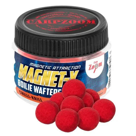 Discount Carp Zoom Boilie Wafters Magnet-X Sausage Squid Robin Red, 50g