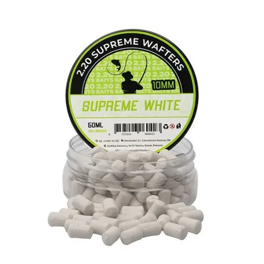 Wafters 2.20 Baits Supreme Wafters White 10mm Vezi acum