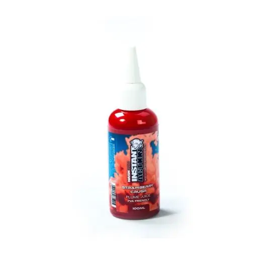 Aditiv lichid Nash Instant Action Strawberry Crush Plume Juice 100ml Super ofertă