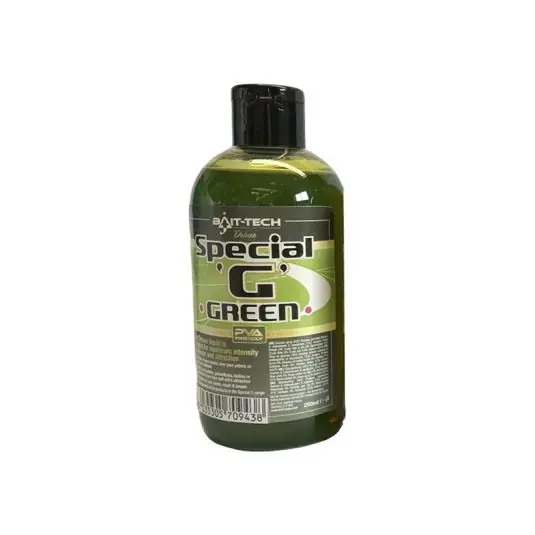 Aditiv lichid Bait-Tech Deluxe Special G Green 250ml Ofertă exclusivă