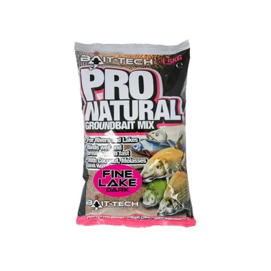 Chilipir Nada Bait-Tech Pro Natural Fine Lake Dark 1.5kg