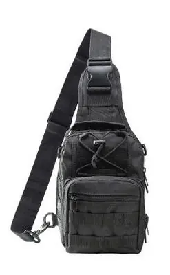 Geantă crossbody Soldat assault S, neagră Discount