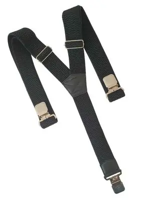 Bretele natur pentru pantaloni, negru Disponibil imediat