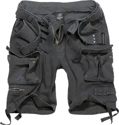 Reducere de preț Brandit pantaloni scurți savage vintage, negru