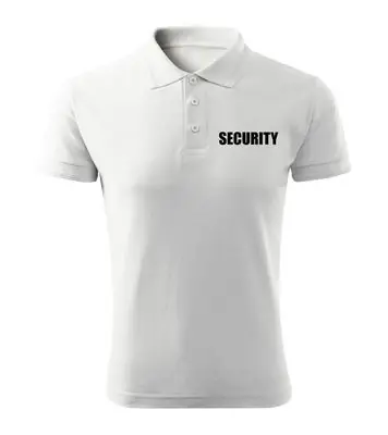 DRAGOWA tricou polo SECURITY, alb Reducere specială