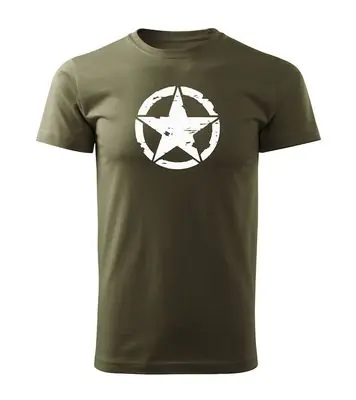 DRAGOWA tricou star, măsliniu 160g/m2 Preferatul clienților