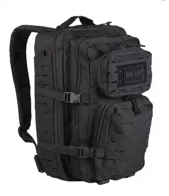 Bestseller Mil-Tec Rucsac US Assault Large Laser Cut, negru 36l