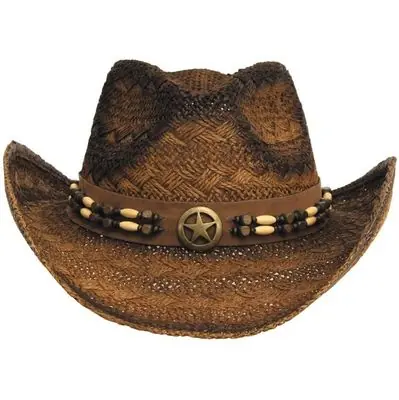 Preț redus Fox Outdoor pălărie de paie Tennessee, maro cu negru