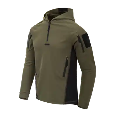 Noutate Hanorac Helikon-Tex Range - Hanorac cu glugă TopCool, măsliniu / negru