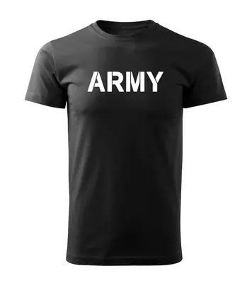 DRAGOWA tricou Army, negru 160g/m2 Reduceri