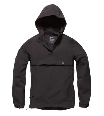 Super ofertă Jachetă de tranziție Vintage Industries Shooter Anorak, neagră