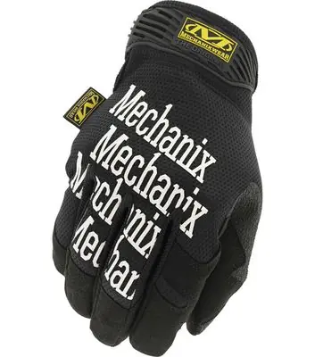 Calitate înaltă Mechanix Original mănuși tactice negre cu scris alb