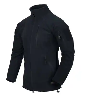 Retur ușor Jachetă fleece Helikon Alpha Tactical, bleumarin