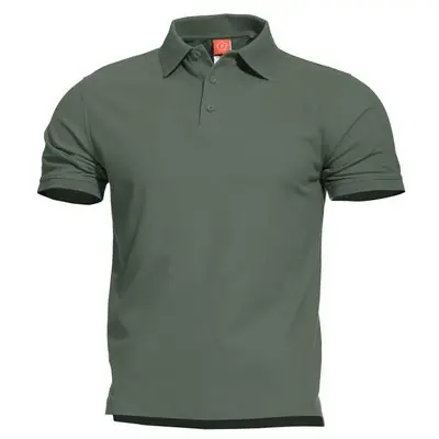 Calitate înaltă Tricou polo Pentagon Aniketos, camo green