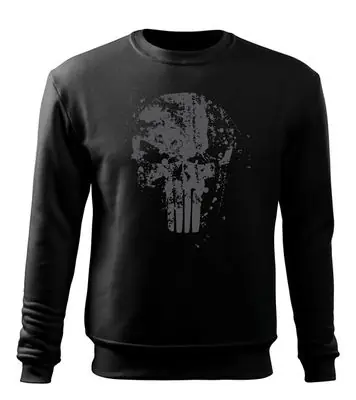 DRAGOWA Hanorac bărbati Frank The Punisher, negru 300g/m2 Comandă acum