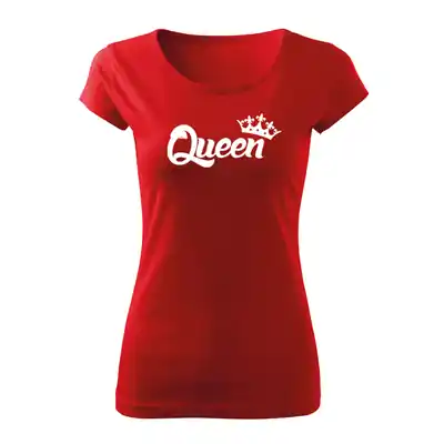 Discount DRAGOWA tricou de damă queen, rosu 150g/m2