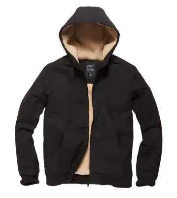 Disponibil imediat Vintage Industries Datton geacă de iarnă, negru