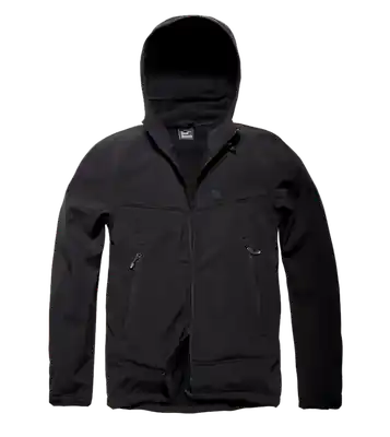 Vintage Industries Alford Softshell geacă, negru Ofertă de sezon