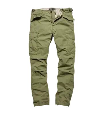 Pantaloni de epocă Industries Miller M65, olive drab Ofertă specială