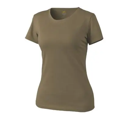 Tricou cu mânecă scurtă Helikon-Tex pentru femei, coyote,  165g / m2 Lichidare de stoc