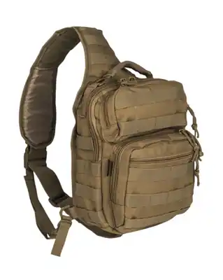 Mil-Tec Assault Rucsac mic cu o bretea, coyote 10l Preț redus