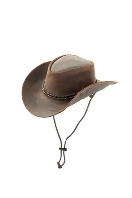 Chilipir Origin Outdoors Trapper pălărie din piele Trapper, maro