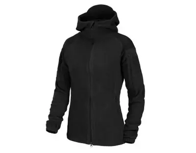 Cumpără acum Helikon-Tex Cumulus hanorac din fleece pentru femei cu glugă, negru