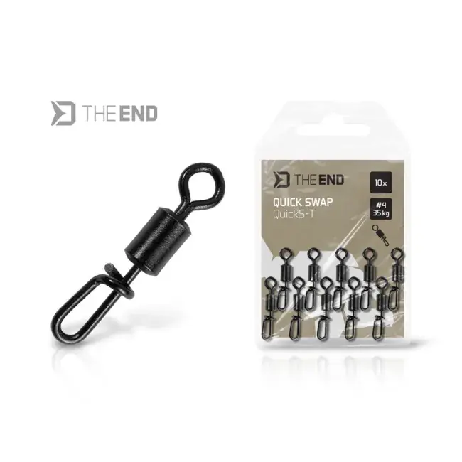 Cel mai bun preț Agrafa cu Vartej Delphin The End QuickS-T Nr.4 – Quick Swap | Inchidere Sigura, 10 buc