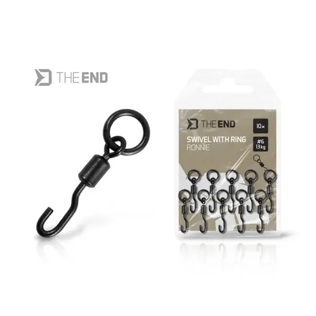 Vartej Delphin The End Ronnie Nr.6 – pentru Ronnie Rig | Inel Deschis, 13kg, 10 buc Livrare gratuită