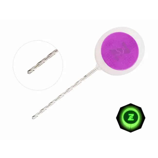 Ofertă limitată Burghiu ZFish Z-Needle Drill – pentru Gaurit Momeli Dure (Boilies) | Violet Fluorescent