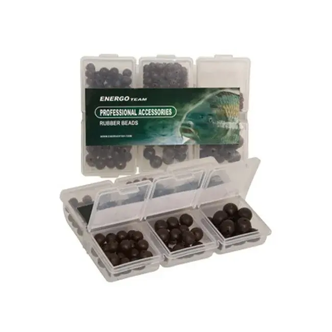 Preț promoțional Bilute Antisoc EnergoTeam Rubber Beads Set 6 Diametre (3-8mm) | Cutie 6 Compartimente