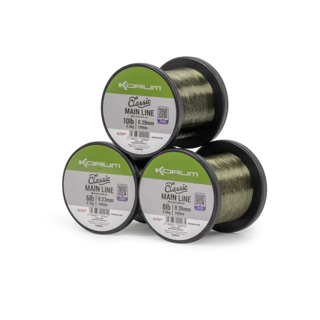 Fir monofilament Korum Classic Main Line Discount