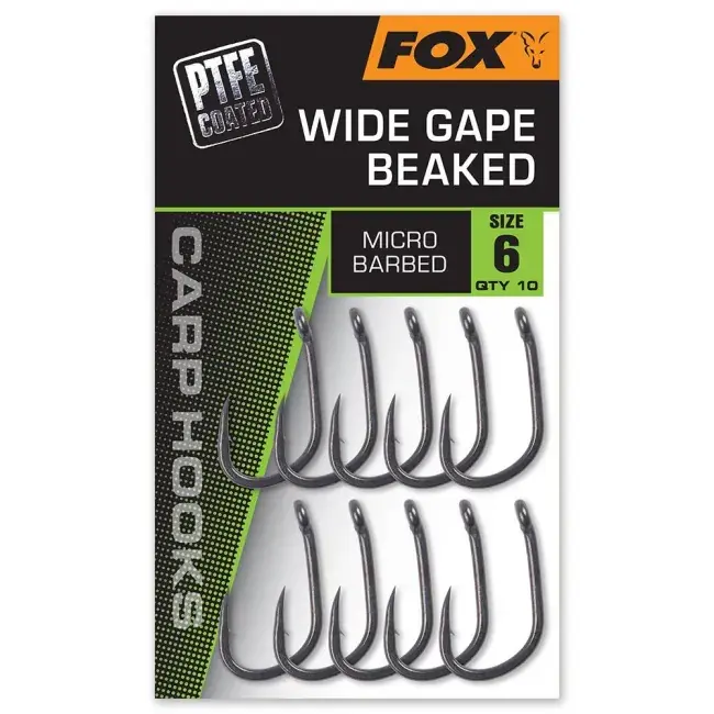 Carlige Fox Wide Gape Straight,10buc/plic Preferatul clienților