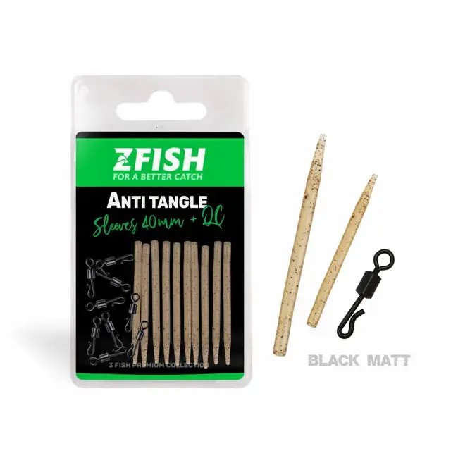 Cel mai bun preț Set ZFish Antitangle Sleeve - Agrafe Rapide si Conuri Antitangle