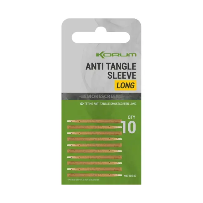 Cumpărături sigure Conuri Antitangle Korum Smokescreen Sleeves, 10buc/plic