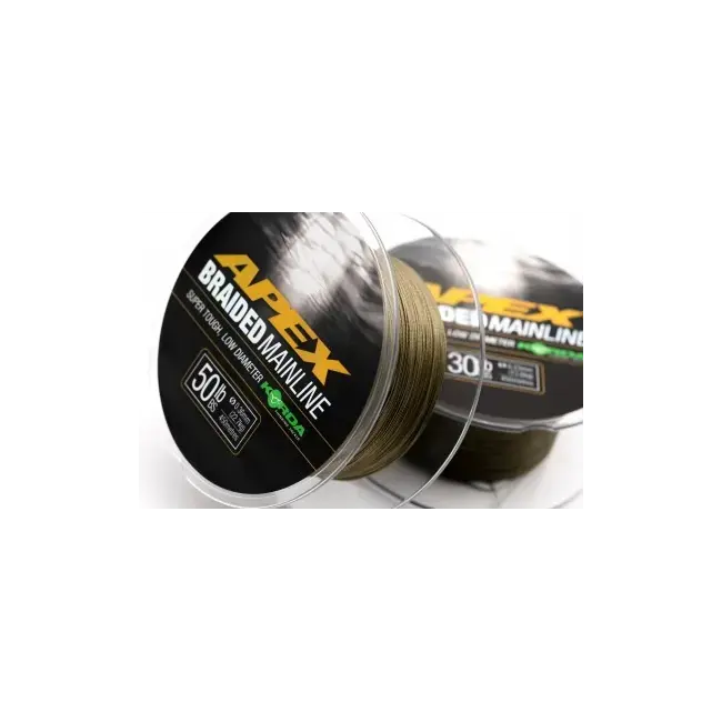 Super ofertă Fir Textil Korda Apex Braided Mainline 50lb-0.36mm, 1200m