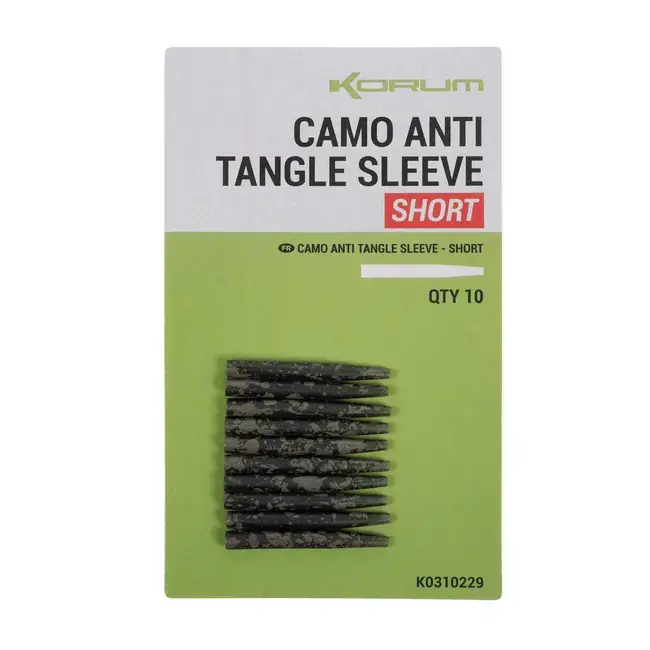 Con Antitangle Korum Camo Anti Tangle Sleeve, Short Cel mai vândut