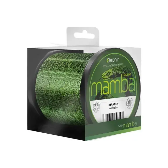 Comandă acum Fir Monofilament Pescuit Delphin Mamba Carp, Camo, 300m,600m,1100m,1200m
