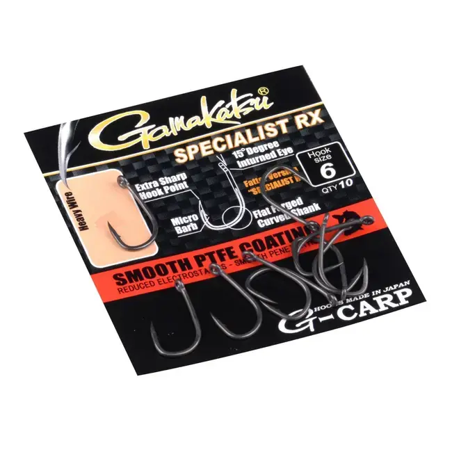 Cel mai bun preț Carlige G-Carp Specialist RX Black Nickel, 10buc/plic