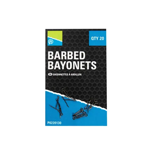 Ieftin Spin de Momeala Preston Barbed Bayonets, 20buc/plic