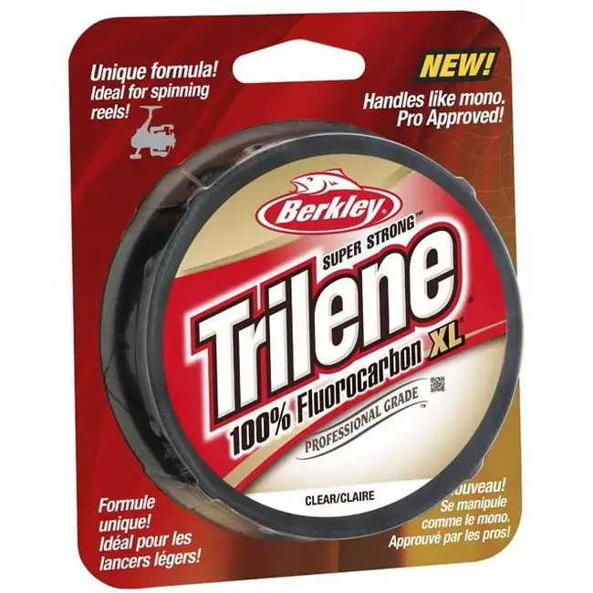 Fir Fluorocarbon Berkley Trilene 100% Fluorocarbon XL 0.14mm/1.9kg/100m Preț mic