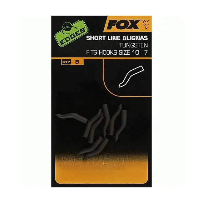 Preferatul clienților Line Aligner Fox Edges Tungsten, Short Size, 8buc/plic