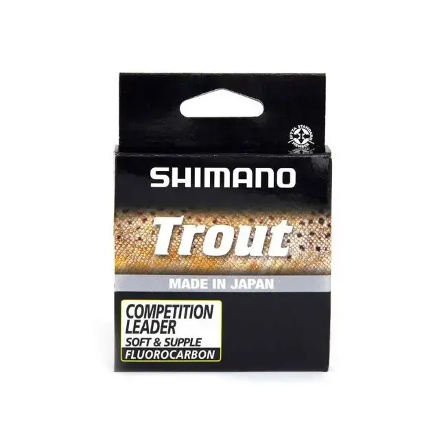 Fir fluorocarbon Shimano Trout Competition Fluoro Grey 0.16mm/2.05kg/50m Popular
