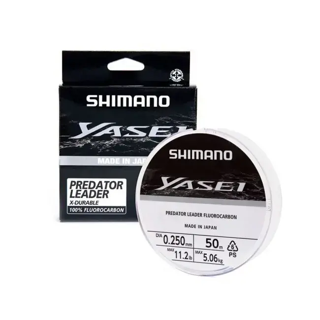Livrare gratuită Fir fluorocarbon Shimano Yasei Predator FC 0.22mm/3.59kg/50m