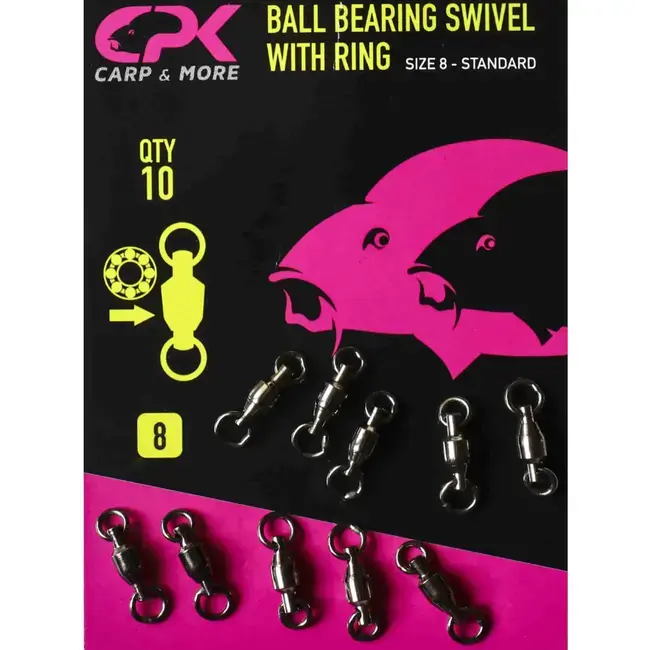 Vartej cu Rulment CPK Ball Bearing Swivel, Nr.8, 10buc/plic Cumpără online