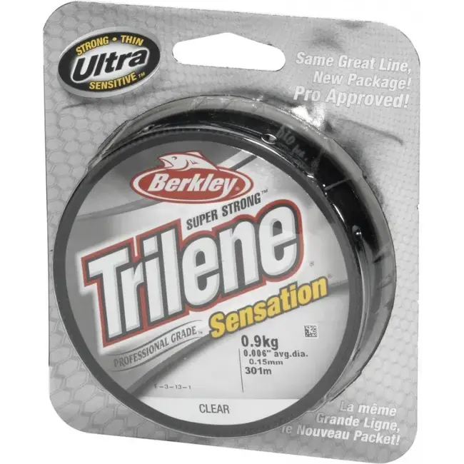 Fir Monofilament Berkley Trilene Sensation, Clear, 300m Cel mai bun preț