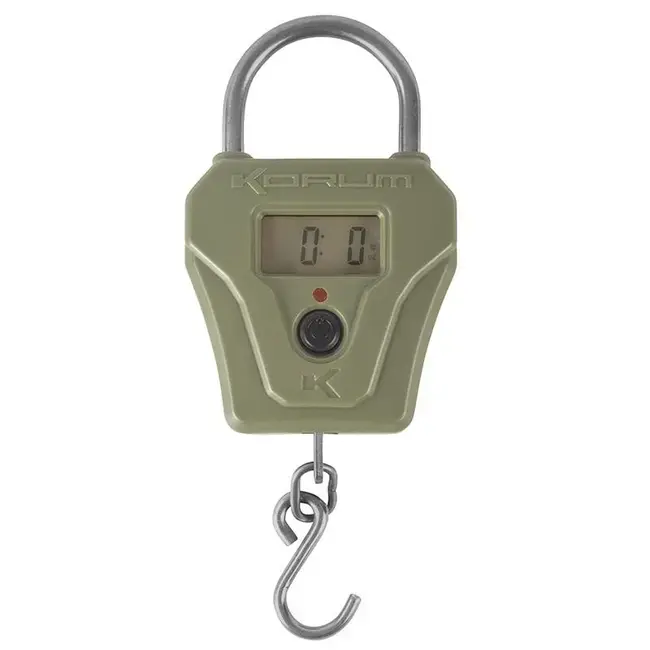 Cantar Korum Compact Digital Scale, 40kg Plată securizată