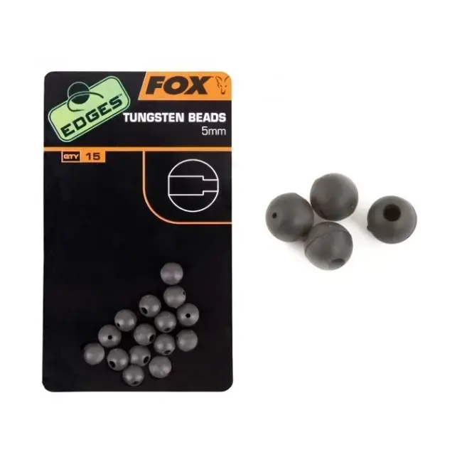Bilute Antisoc Fox Edges Tungsten Beads, 15buc/plic Preț mic